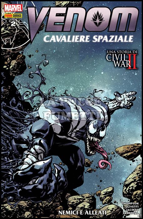 MARVEL MEGA #   100 - VENOM CAVALIERE SPAZIALE 2 - CIVIL WAR II